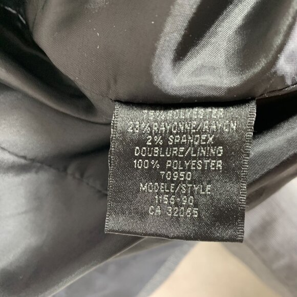 Rayon Blend 2 piece set  womens cropped blazer sz 9 & pencil skirt sz 7 col grey - Picture 15 of 16